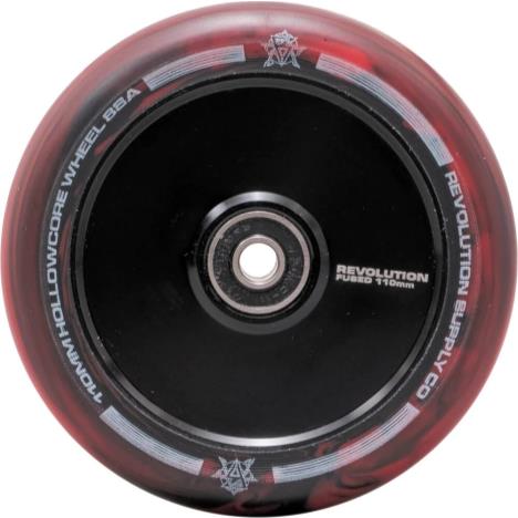 Revolution Supply Co Fused Hollowcore Wheels 110mm - Black/Red £44.00